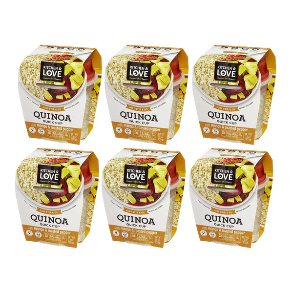 Quinoa Quick Cups (Mango & Roasted Peppers 6-Pack)