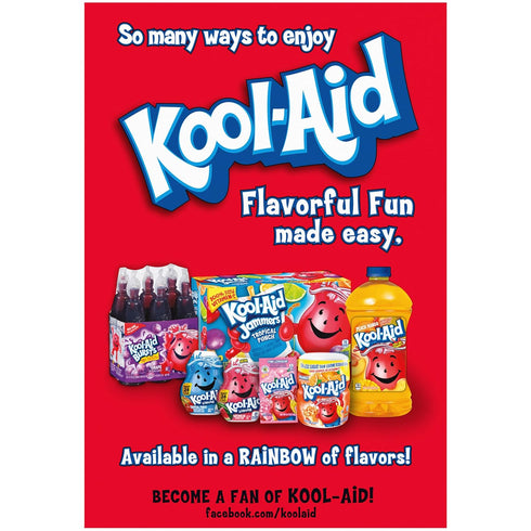 0.55 oz, 12-count Packets Kool-aid Singles Cherry