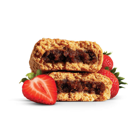 7 12 packs (84 packs) Nature's Bakery Whole Wheat Fig Bars, Strawberry, Real Fruit, Vegan, Non-GMO, Breakfast Bar