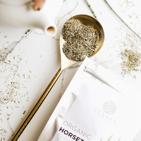 Horsetail 4 oz. (113g), Organic Herb USDA Certified Organic Cola de Caballo Hierba, Horse Tail Plant Tea, Shave Grass