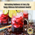 (4 oz) Dried Hibiscus Flowers All Natural Cut & Sifted Whole Petals for Hibiscus Tea, Mexican Agua Fresca, Flor de
