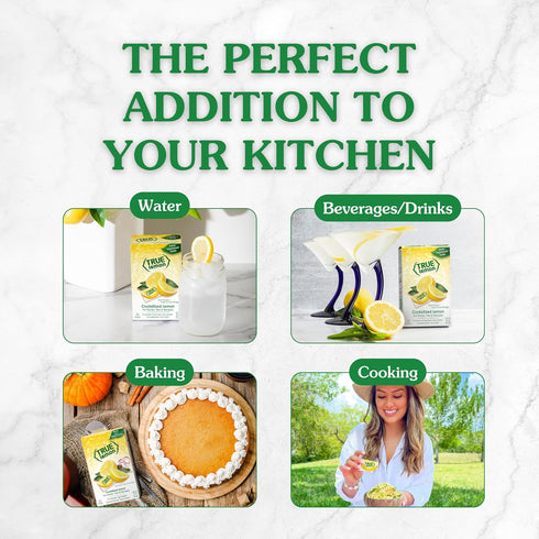 100ct (Pack 1) 0 Packets Packets True Lemon of - Water Enhancer - Bulk Dispenser - Calorie Drink Mix For Water - Sugar