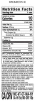 16 Pack 15 Monster Energy Ultra Black, Sugar Free Energy Drink, Ounce |
