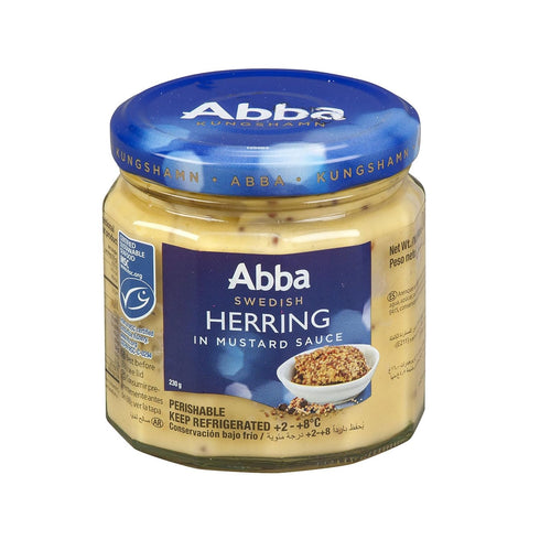 Generic Abba Herring in Mustard Sauce, 8.1oz (Pack of 1)