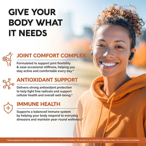 2365 95% Immunity 120 Turmeric Curcumin Supplement mg - Turmeric with Ginger & Black Pepper - Highly Bioavailable