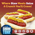 2-Pack Habanero Relish for Sausages and Burgers Slawsa Fire Gourmet Cabbage Topping with Real Habanero Peppers |