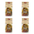 Sophia Foods Four-Color Bronze Dye Fusilli Pasta, 1lb Bag (4-Pack) - Organic,