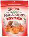 Organic Coconut Macaroons by Jennies, 5.25oz | Dairy Free | Peanut Free | Gluten Free | Individually Wrapped