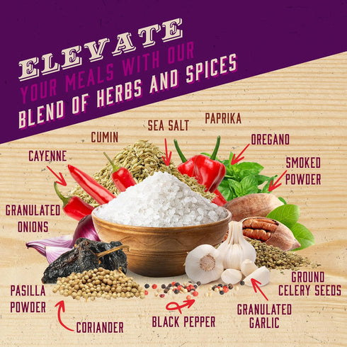 DennyMike’s Pixie Dust Universal Seasoning Blend, 24 oz - All Natural for Meat, Chicken, Seafood & More