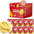 ONETANG Freeze-Dried Fruit Mango Chips, 10 Pack Single-Serve Pack, Non GMO, Kosher,
