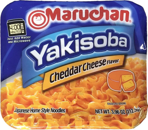Maruchan Yakisoba Cheddar, 3.96 Ounces (Pack of 4)