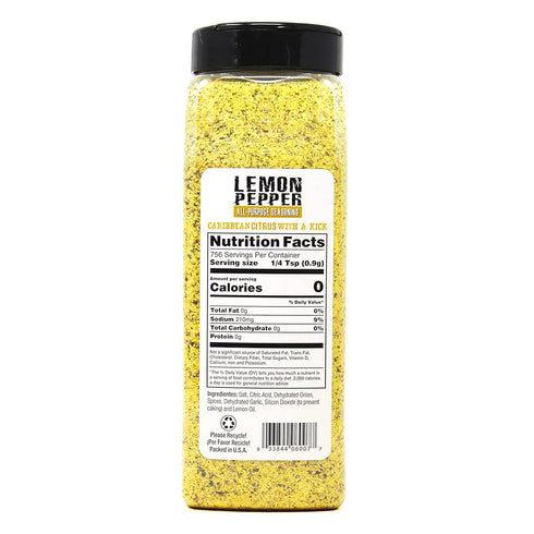 Kingsford Badia Lemon Pepper All-Purpose Seasoning, 1.5 lbs