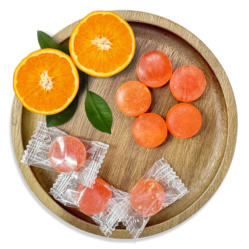 3 NY Spice Shop Sugar Free Orange Candy - Pound Individually Wrapped Old-Fashioned Orange Candy - Sweet Tart Sugar Free