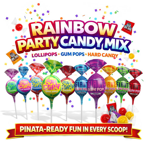 Pack (9 Bulk Candy Mix - Variety - Assorted Classic Candies - Individually Wrapped Candies - Fun Size Candy Assortment