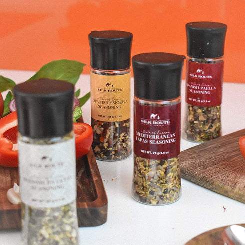 Silk Route Spice Company Set 4x100ml 275g Spanish Journey Gift