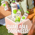 Harmless 10 Oz, 12 Pack Harvest Organic Coconut Smoothie Fl Blend of Coconut Water & Coconut Meat, Natural Hydration