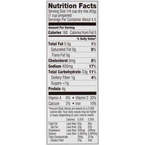6.9 oz, (Pack 4) Zatarain's Spanish Rice