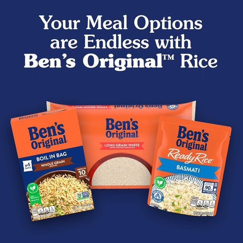 6.2 OZ BEN'S ORIGINAL Long Grain Rice and Wild Rice, Fast Cook Rice, Box