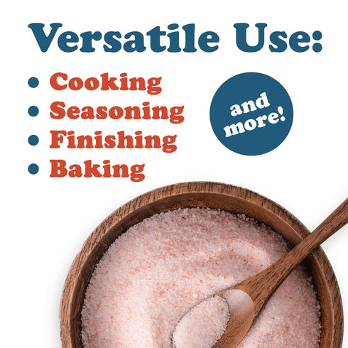 10 Packed Food to Live Himalayan Pink Salt, Pounds Extra Fine Grind, Pure, No Additives, No Preservatives, Vegan