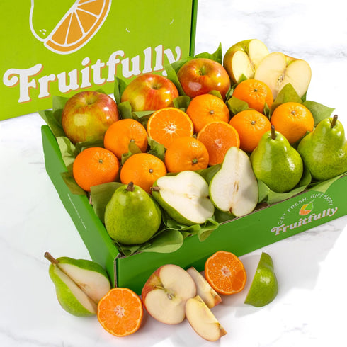 Trio of Fresh Fruits Gift Box