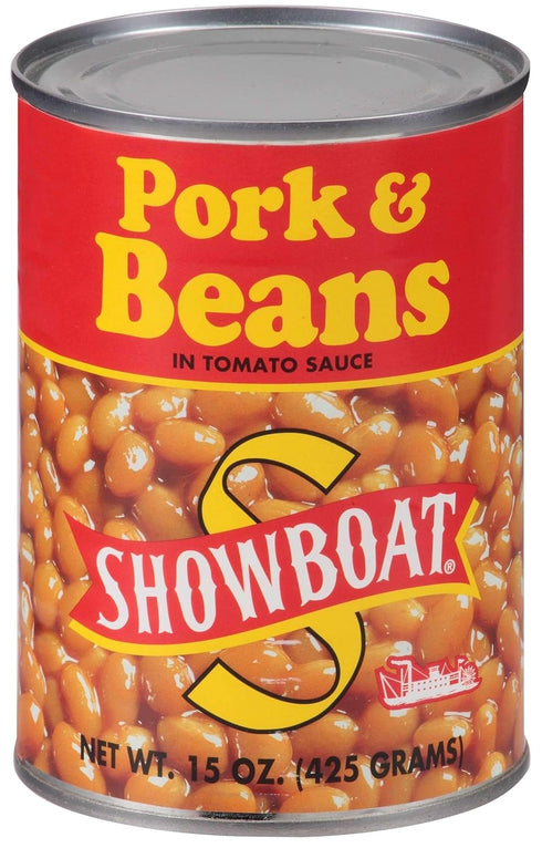 Bushs Best Showboat Pork and Beans, 15 Ounce -- 12 per case.