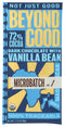 Beyond Good Organic 72% Vanilla Bean Microbatch Chocolate Bar, 2.12 Ounce