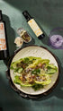 (16.9 oz) White Lemon Balsamic Vinegar - Gourmet Barrel Aged Infused Balsamic Vinegar - Great for Dressing Dipping