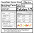 SYZJMWDY 6oz (170g) 100%, Premium Freeze Dried Banana Slices - No Sugar Added | Crunchy Fruit Snacks for Outdoor