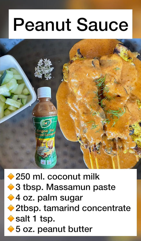 Original Thai Tamarind Concentrate for Pad Thai Sauce, Salad Dressing, Peanut Sauce - Pack of 1