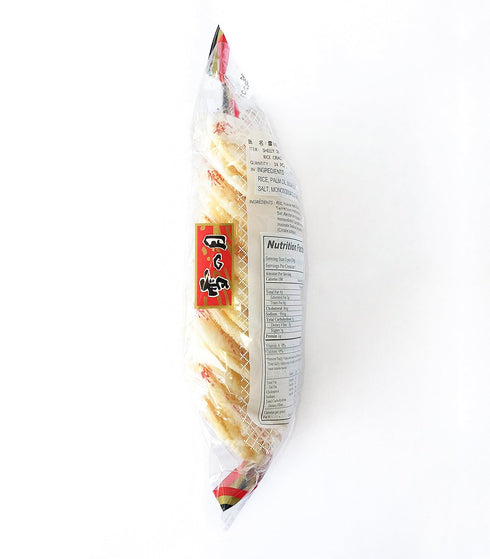 Want Want Big Shelly Shenbei Snowy Crispy Rice Cracker Biscuits, Sugar Glazed, 5.30 oz