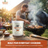 100% Organic Grass-Fed Beef Tallow For Cooking Traditional High-Heat Cooking Fat for Searing, Frying, Roasting