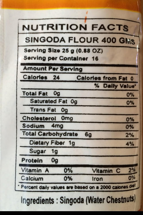 Swad 14oz. Water Chestnut Flour (Singoda Flour)