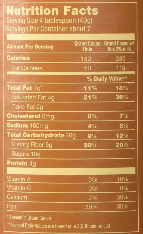 Guittard 10 oz (Pack 2) Grand cacao Drinking Chocolate
