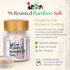 9X 60g Insan Bamboo Salt Roasted Korean Wellness Mineral Salt - Alkaline Sea Salt Powder for Cooking, Cleansing, Detox