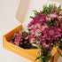 Blyskt - Mixed Chrysanthemum & Alstroemeria Flower Gift Box, Glass Vase Included, Fresh Alstroemerias Flower