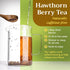 2 lb (32oz) Hawthorn Berry Tea - Whole Berries Dried - Natural Crataegus Monogyna, Bulk