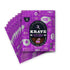 KRAVE All Natural Pork Jerky, Black Cherry BBQ - Protein Packed Snacks