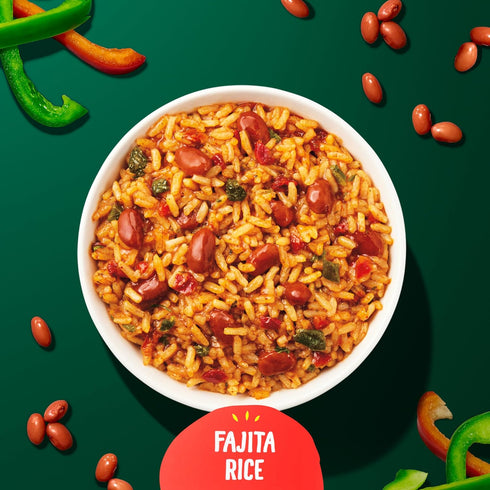 8 2.6 oz Knorr Rice Cup Fajita Rice ct Delicious Rice Dish No Artificial Flavors or Preservatives