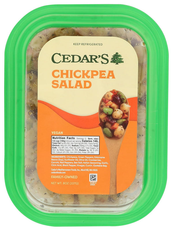 Cedar's CEDARS MEDITERRANEAN FOOD Chick Pea Salad, 8 OZ