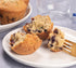 4 8 oz (Pack 3) Katz Gluten Free Homestyle Blueberry Zucchini Muffins, Healthy Snacks For Kids Made with Fresh