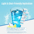 6 3 (18 Sonic Singles to Go Powdered Drink Mix, Ocean Water, Sticks per Box, Boxes included Sticks Total)