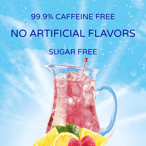 (6 Packets) Crystal Light Raspberry Lemonade Drink Mix Pitcher