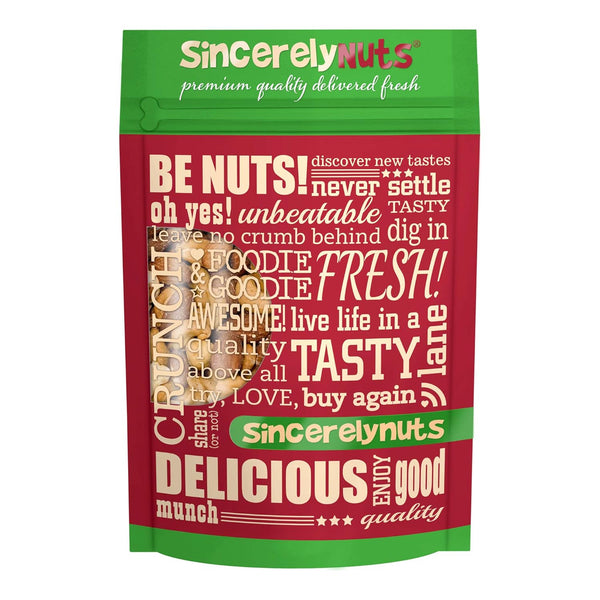 Sincerely Nuts Roasted & Unsalted Mixed Nuts (2 LB) Almonds, Cashews, Brazil