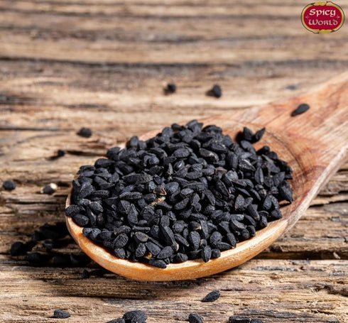 Spicy World Black Cumin Seeds, 7oz Nigella Sativa in Resealable Bag for Health and Black Seed Oil