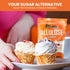 4 lbs Allulose Sweetener - Pure Low Calorie Zero Net Carb Natural Keto Sugar Substitute With No Aftertaste - Perfect