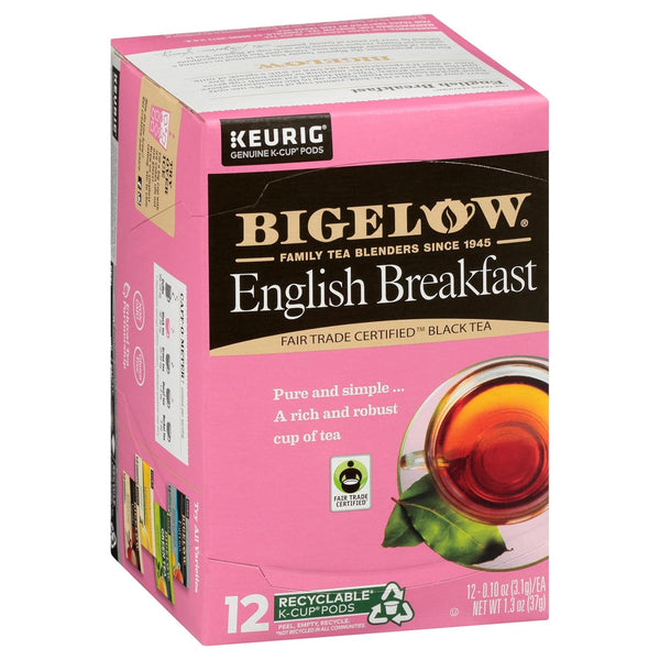 Bigelow Tea English Breakfast Black Tea Keurig K-Cup Pods, Caffeinated Tea Keurig
