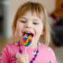 48 Pack, Fusion Select Heart Shaped Lollipops Candy - Sweet Heart Lollipops for Party Bag Fillers, Pinata Stuffers