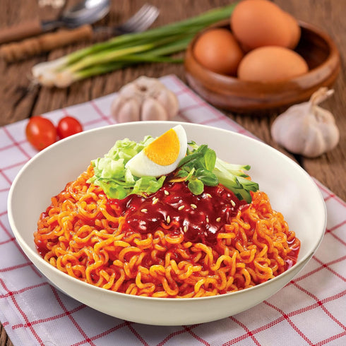 130g 4.59oz(Pack 10) korea Paldo Bibim myun Cold Noodle instant ramen sweet spicy sauce