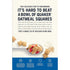 21oz Quaker Oatmeal Squares Breakfast Cereal, Brown Sugar, Family Size Box