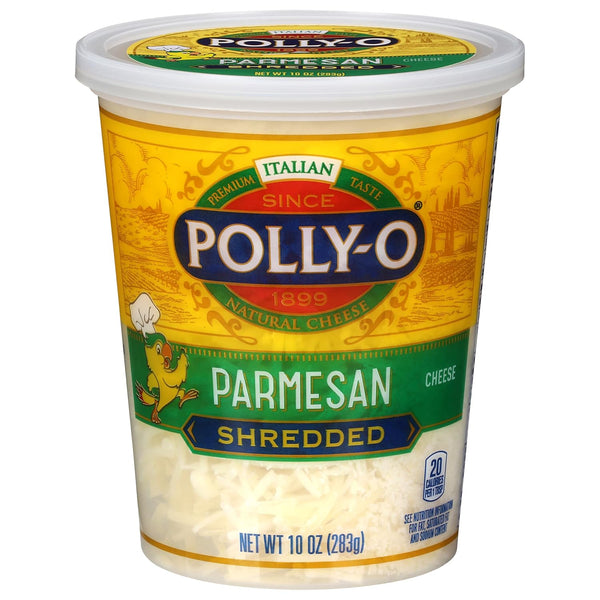 POLLY-O Shredded Parmesan, 10 oz